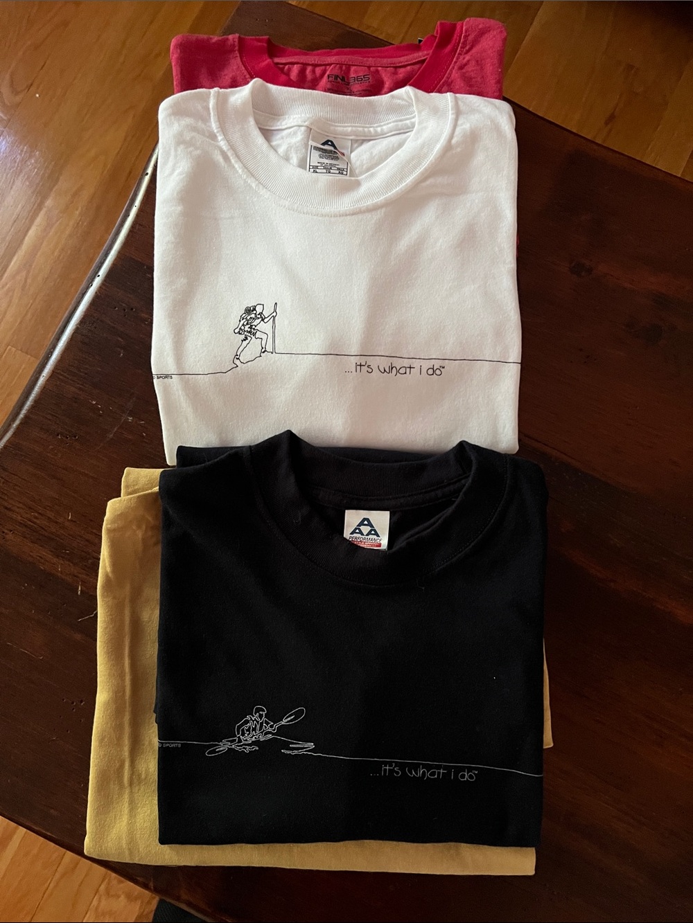 it’s what I do - Mens Short Sleeve Tee Bundle of 4 - Black, White, Pink, Mustard